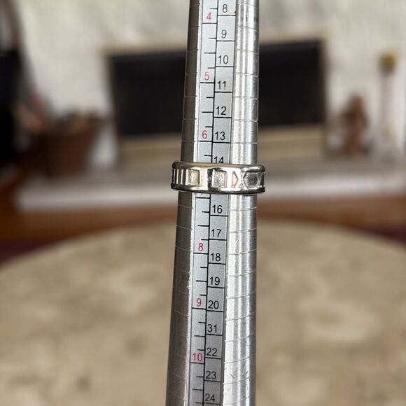 Tiffany & Co. Atlas 925 Sterling Silver Ring - Picture 9 of 11